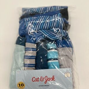Cat And Jack Boys S 6/7 Multicolor Boxer Briefs 8 Pack Cotton